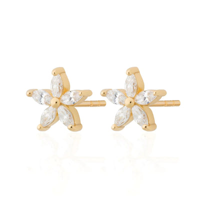 Scream pretty Teeny Flower Studs