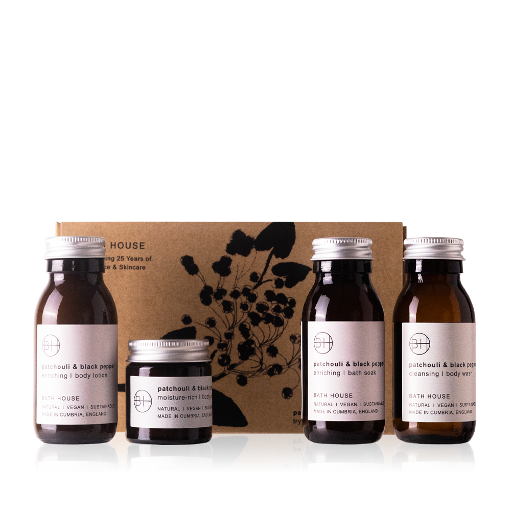 Bath House Patchouli & Black Pepper Try Me Set