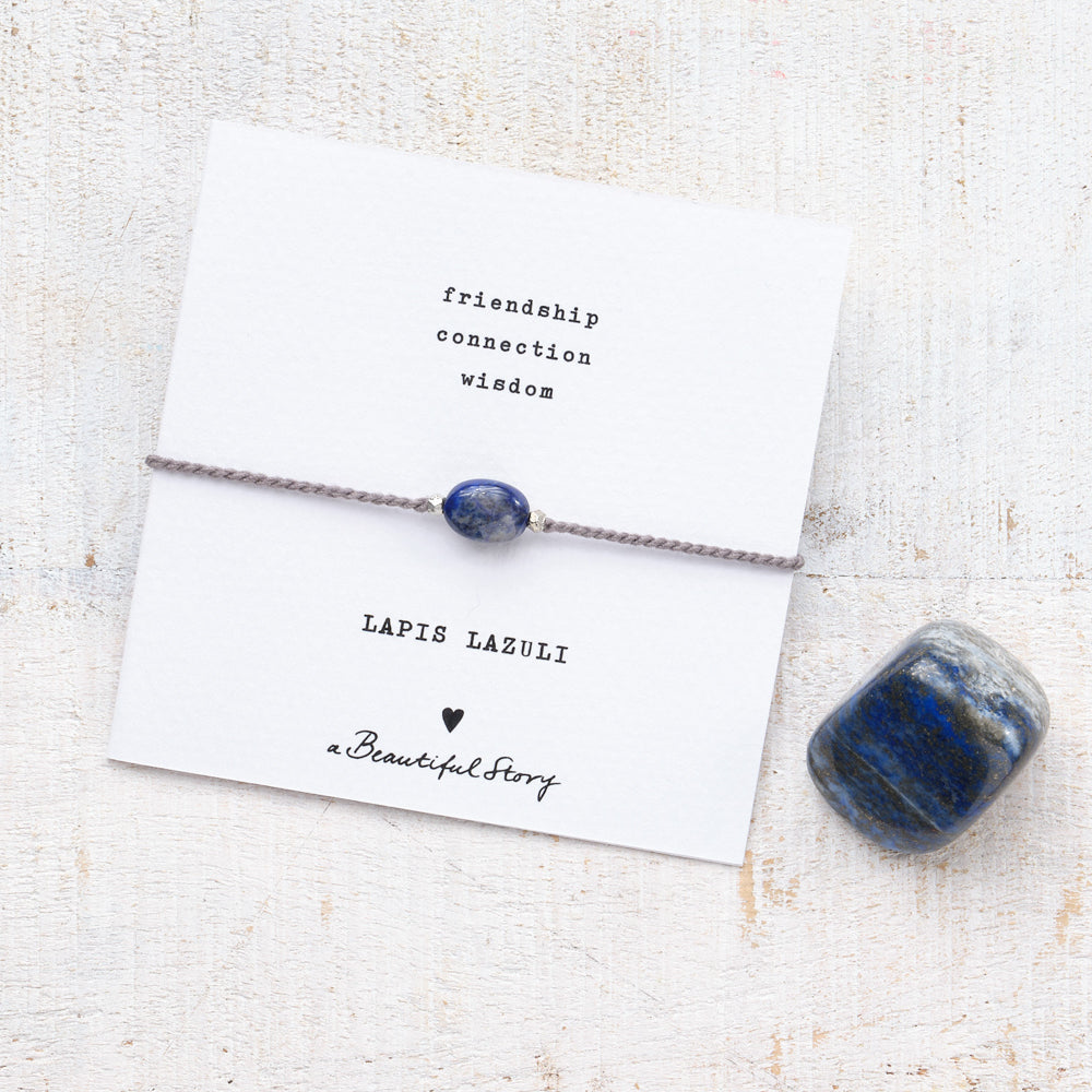 Gemstone Card Lapis Lazuli