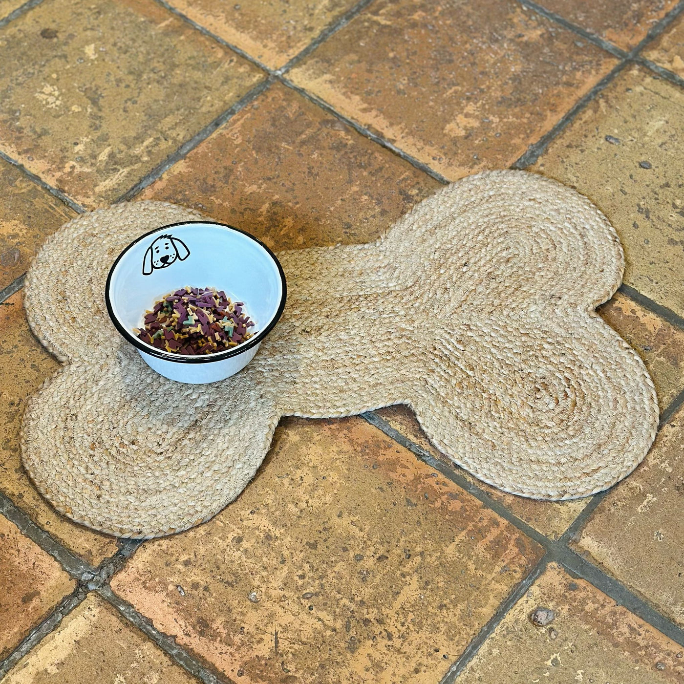 Dog Bone Jute rug