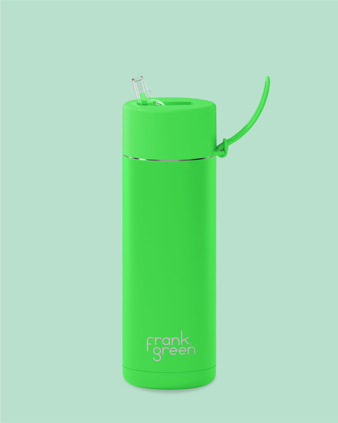 Neon Green Frank Green 20 oz Waterbottle