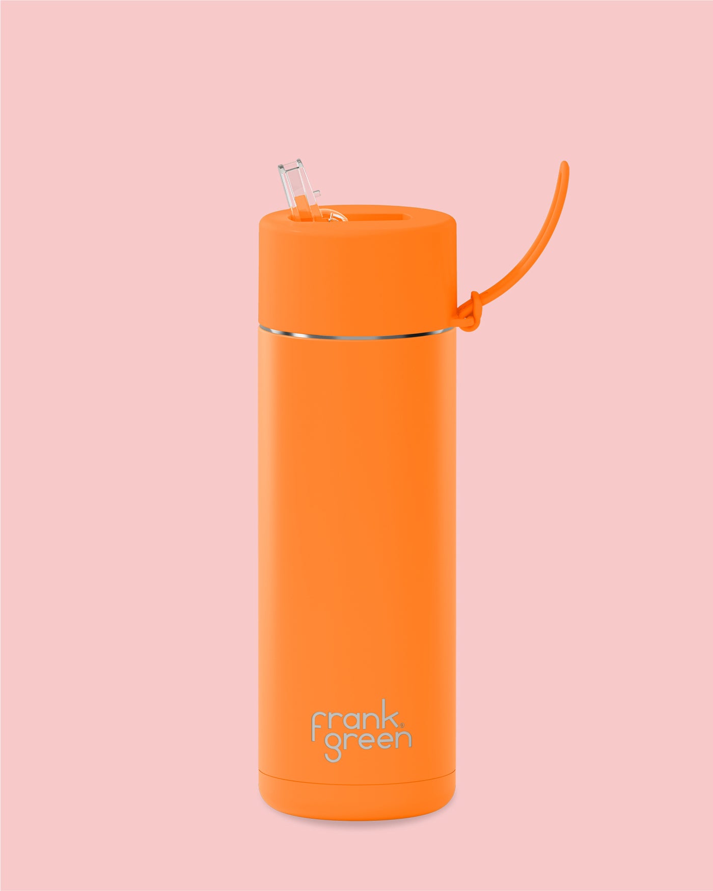 Neon Orange Frank Green 20oz Waterbottle