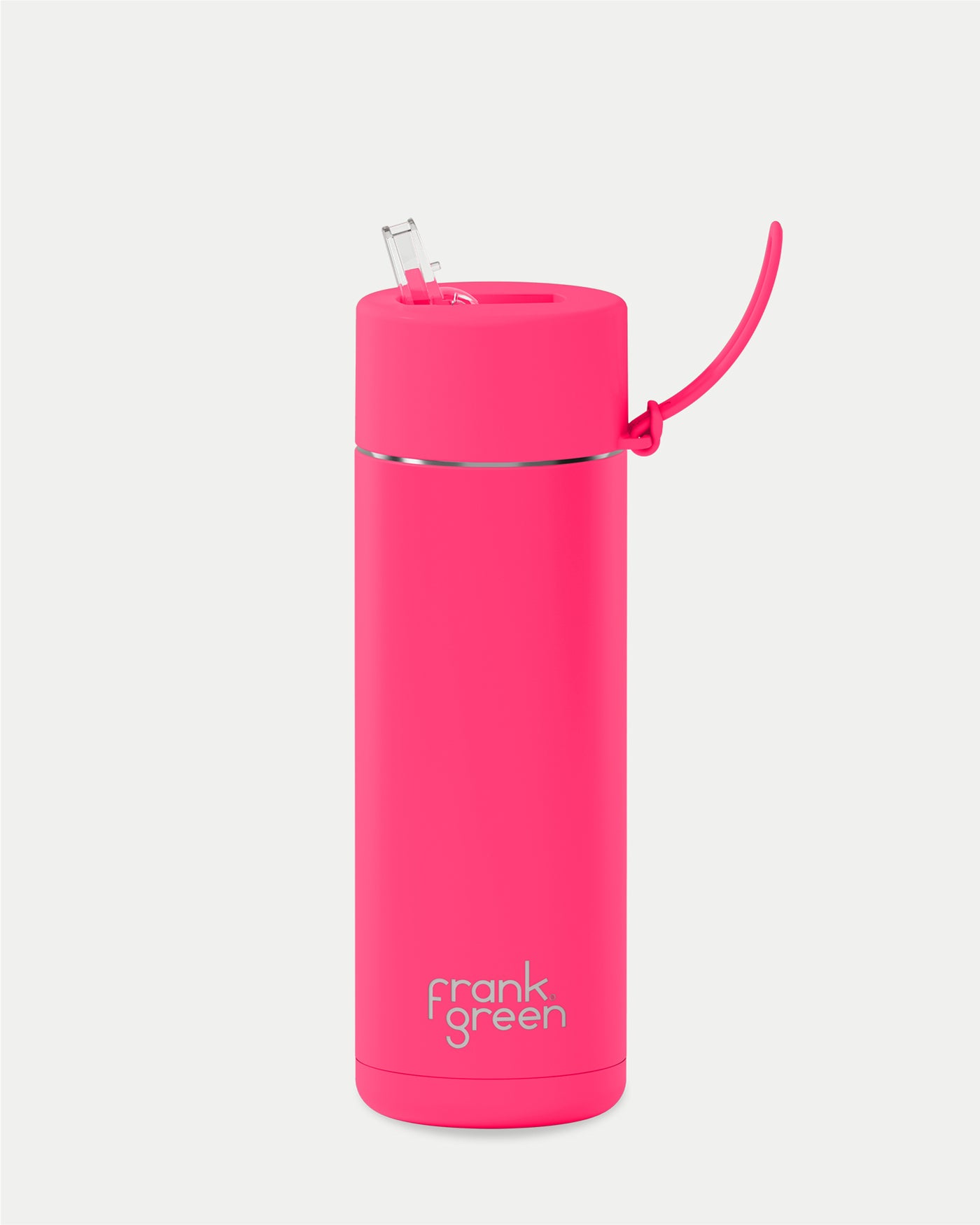Neon Pink Frank Green 20oz Waterbottle
