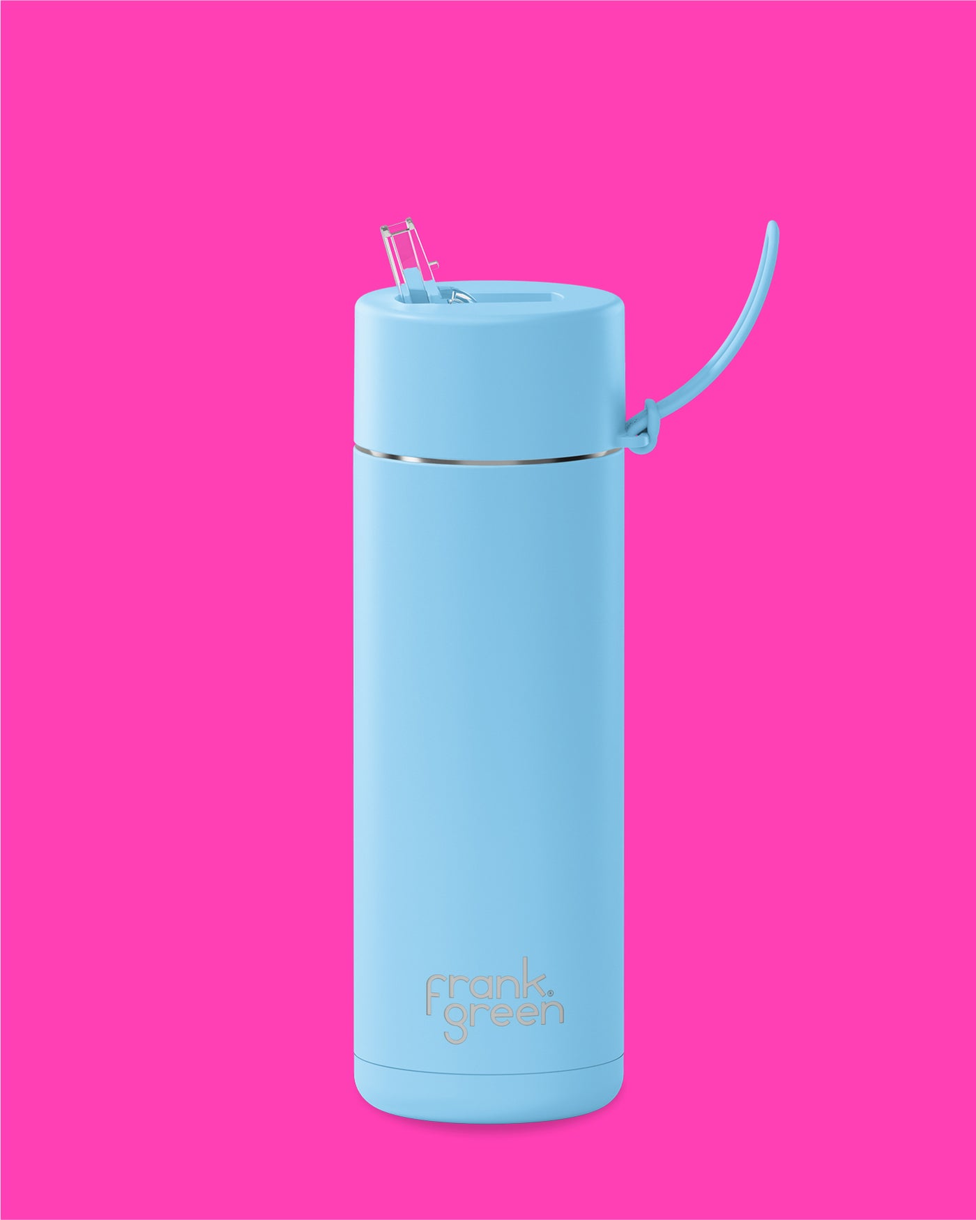Sky Blue  Frank Green 20oz Waterbottle