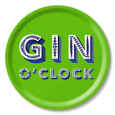 Gin O'Clock tray