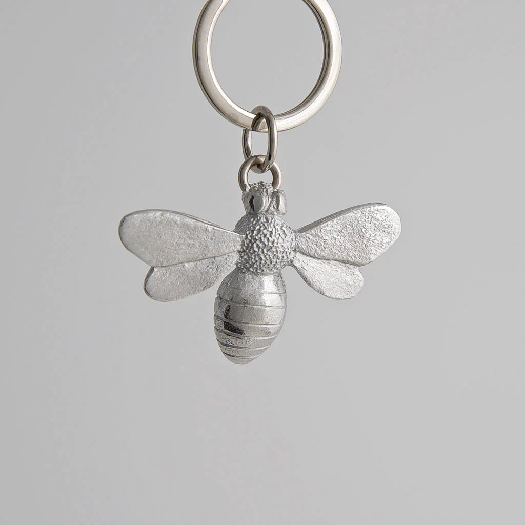 Bee Pewter Key Ring