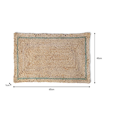 Sage Jute Doormat