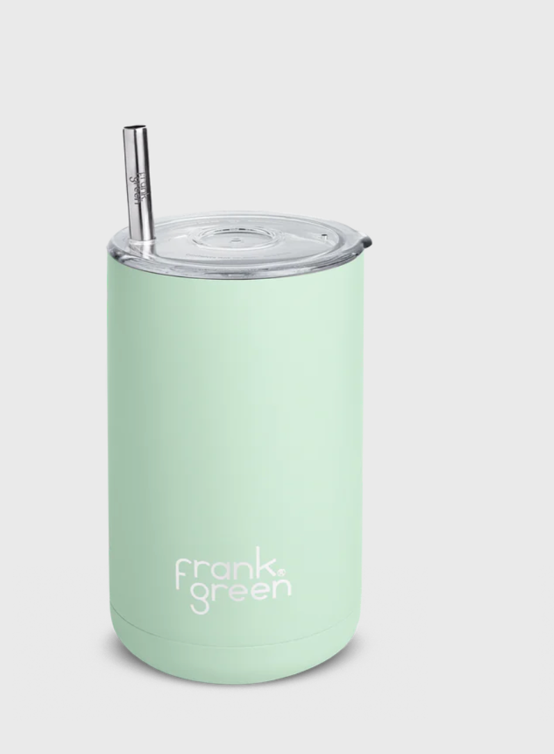 Frank Green Mint Iced coffee cup