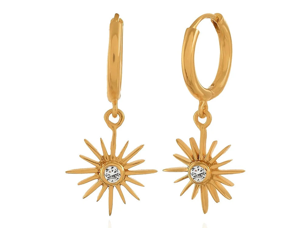 Shyla Felicity Star Huggie Hoops
