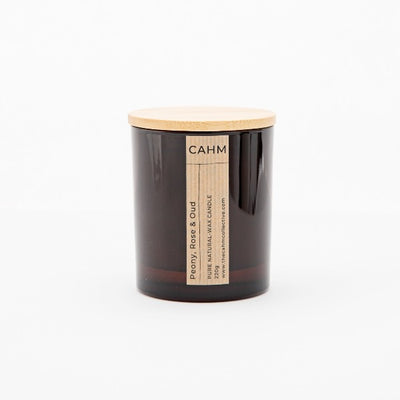 CAHM Peony, Rose & Oud Luxury Candle
