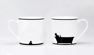 Bath time Rabbit Mug - Fine Bone China