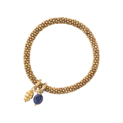 Jacky Lapis Lazuli Shell Bracelet