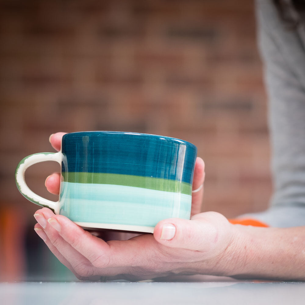 Horizon Striped Mug