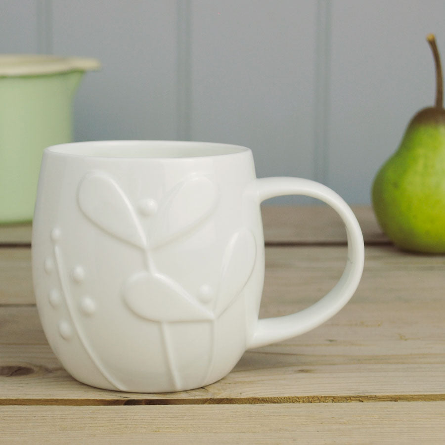 Repeat Repeat Plum Mug Seedling design