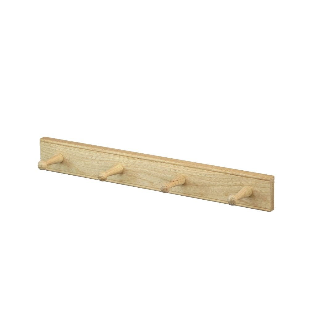 Wooden Peg Rail - 4 Peg