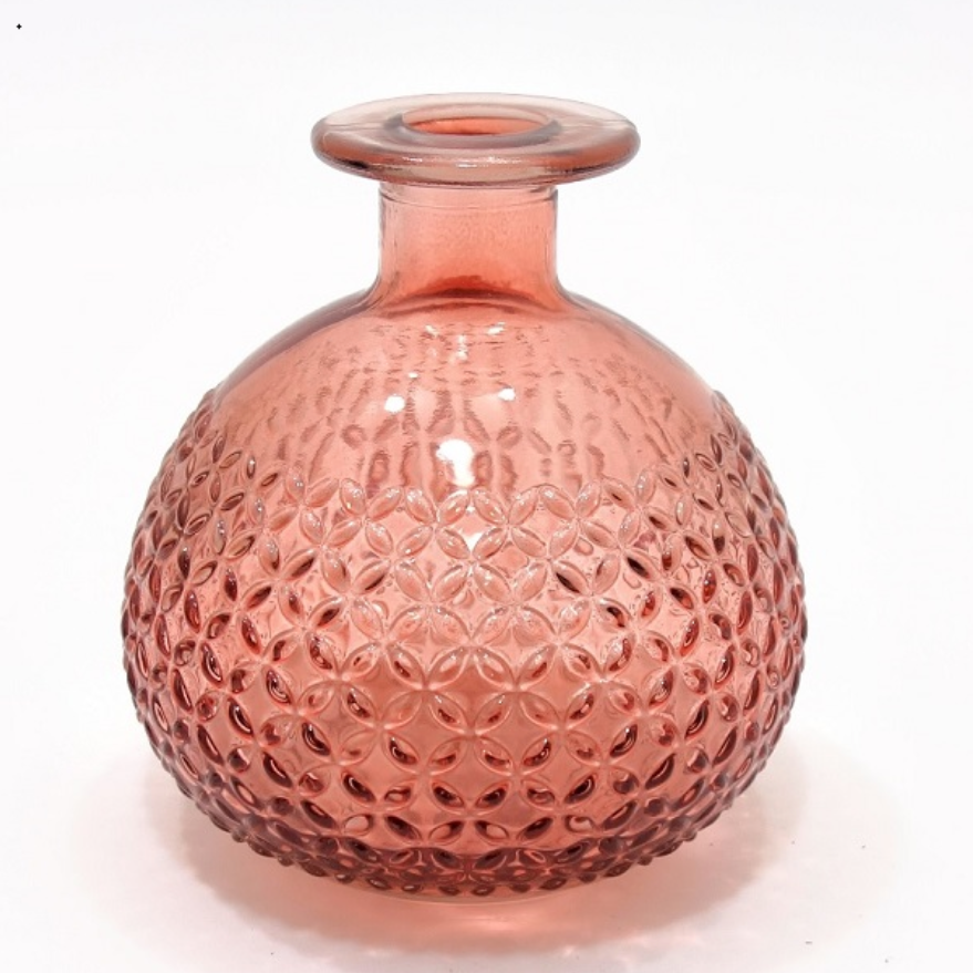 Pink Rollo Bud Vase