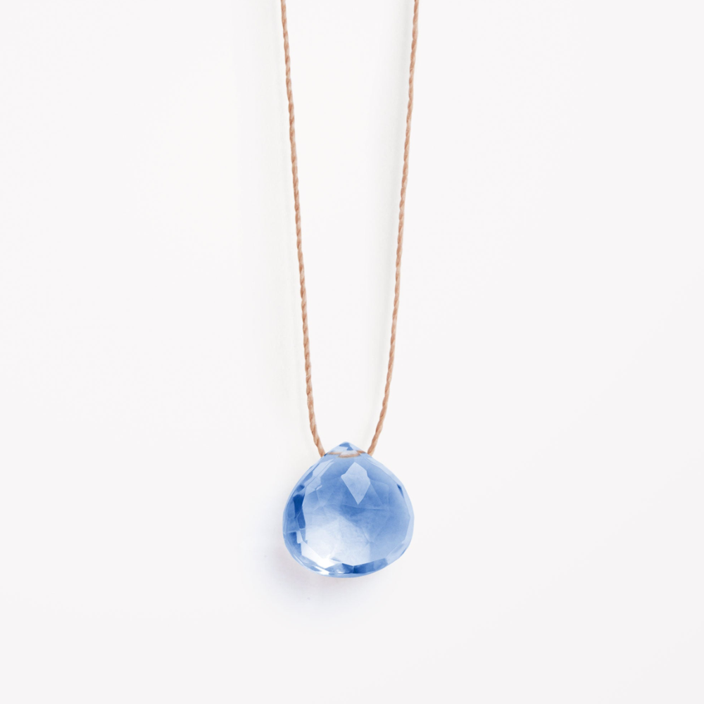Wanderlust Blue Quartz Necklace