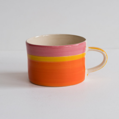 Sunrise Striped Mug