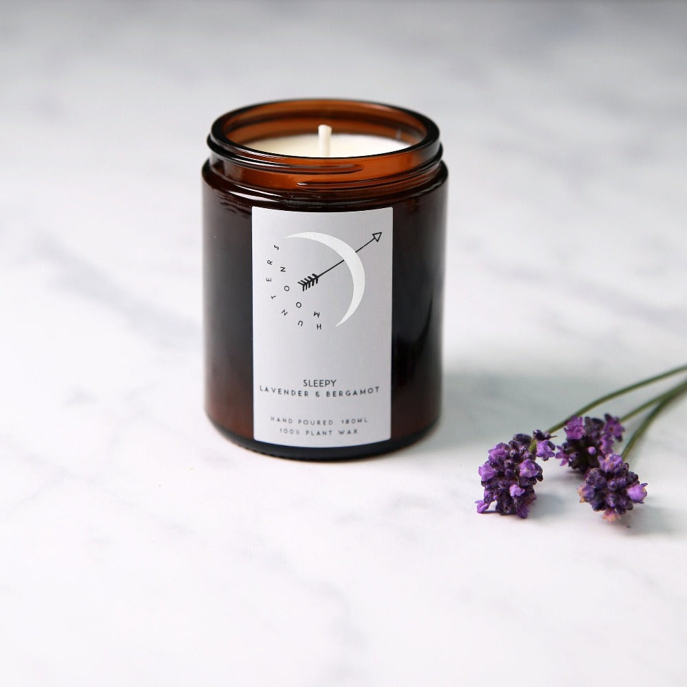 Sleepy - Lavender & Bergamot Scented candle