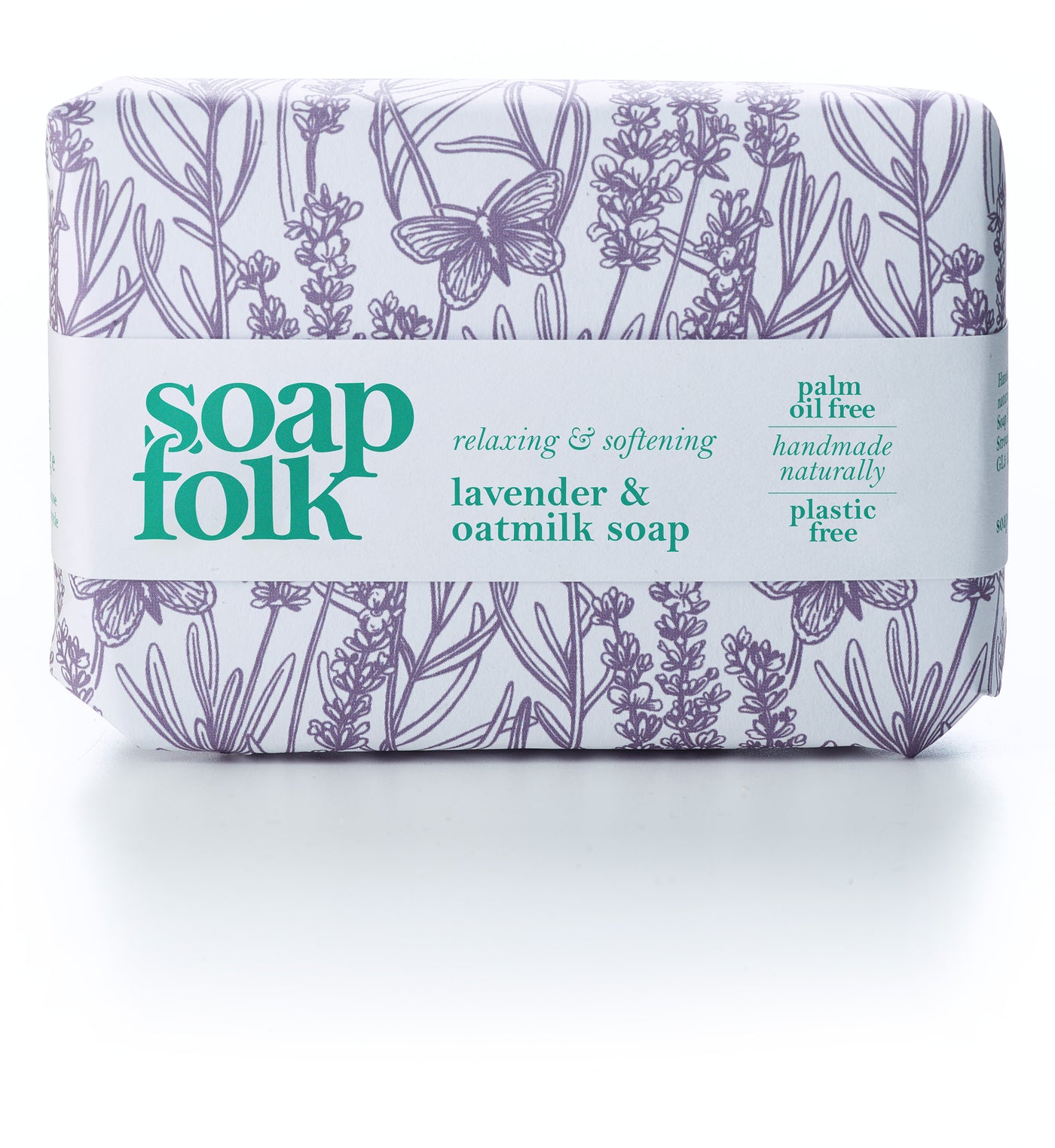 Soap Folk Lavender and Oat milk Handmade Soap