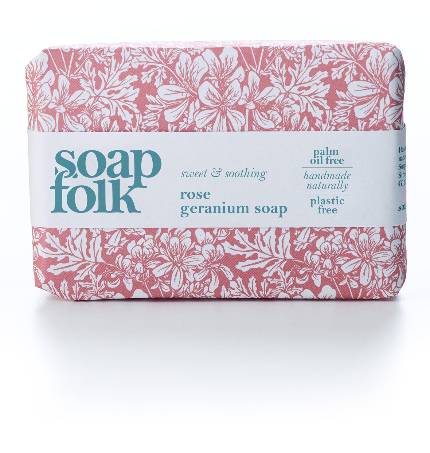 Soap Folk Rose Geranium Handmade Soap