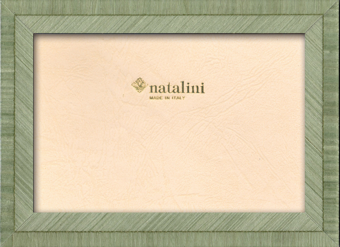 Soft Green Marquetry Photo Frame