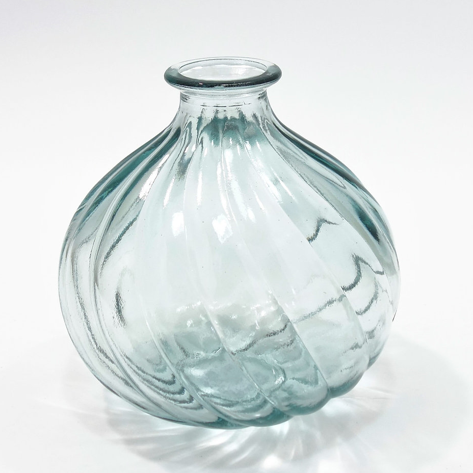 Spiral Clear Vase