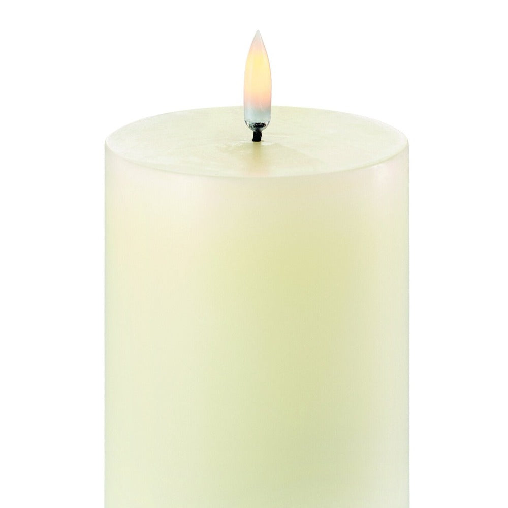 LED Flameless Wax Pillar Candles