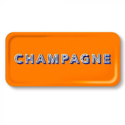 Jamida Orange Champagne Tray