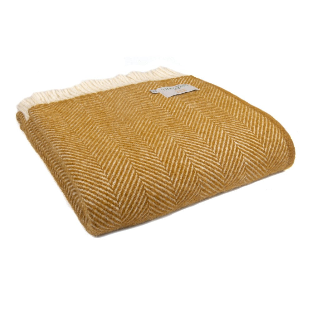 Fishbone English Mustard Throw