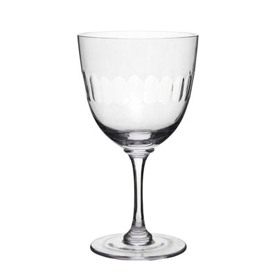 Lens Design Crystal Wine Glass