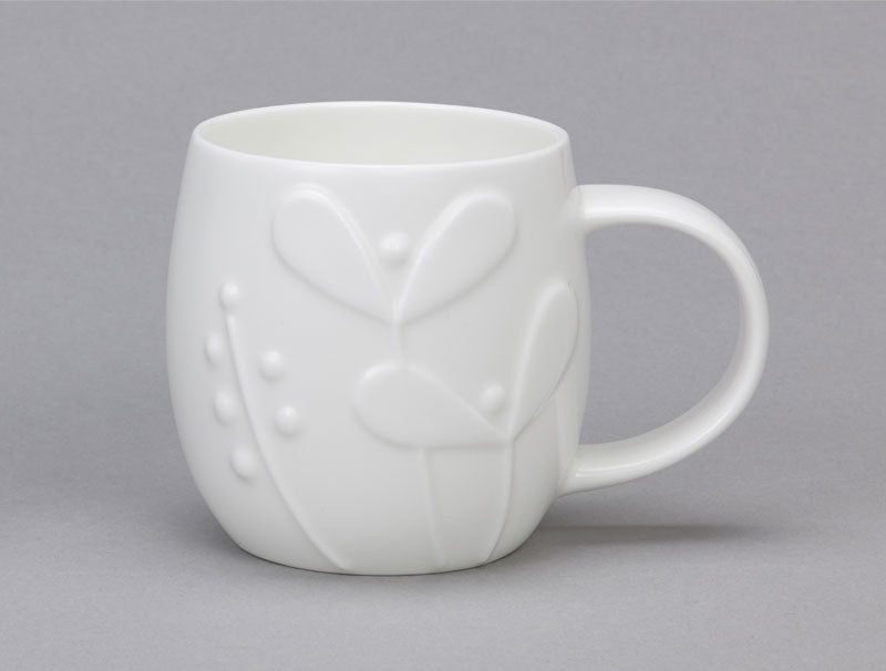 Repeat Repeat Plum Mug Seedling design