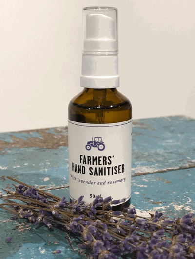 Lavender & Rosemary oil Hand Sanitiser.